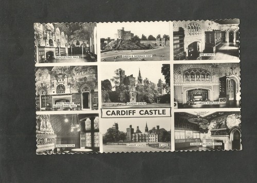 Postcard wales cardiff - wales, castle