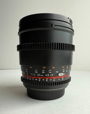 Samyang T 1.5 / 85mm AS IF UMC II lens with Canon EF mount, excellent condition