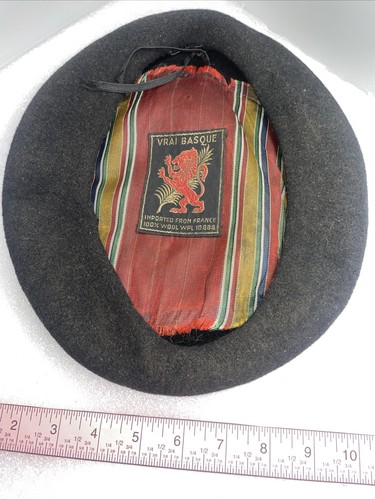 Vintage black vrai - black, basque