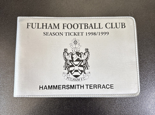 Fulham season ticket - f.c.,