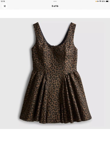 Leopard print viral corset - leopard,