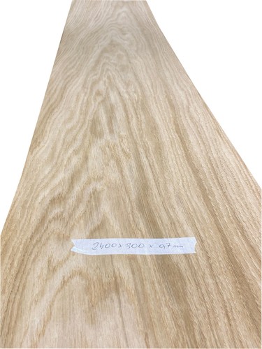 Oak wood veneer natural - -,