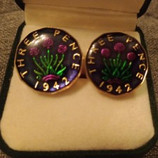 Pair Of Vintage Gold Plated