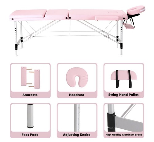 Foldable massage bed portable - massage,
