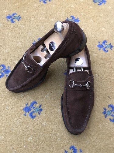 Gucci loafers shoes suede - gucci,