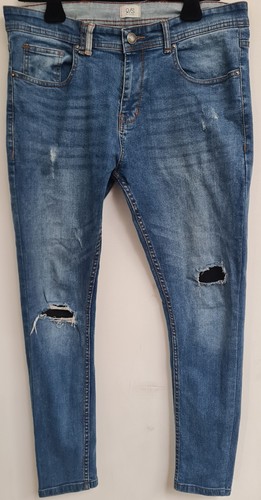 Oliver men blue ripped - qs,