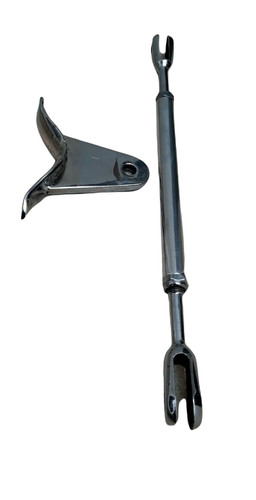 Engine and tie rod support - and,
