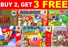 Mario 64, N64 Game Posters Collection, A4 A3, Print Poster Art