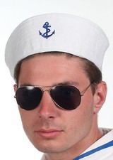 Anchor Sailor Hat Captain Navy