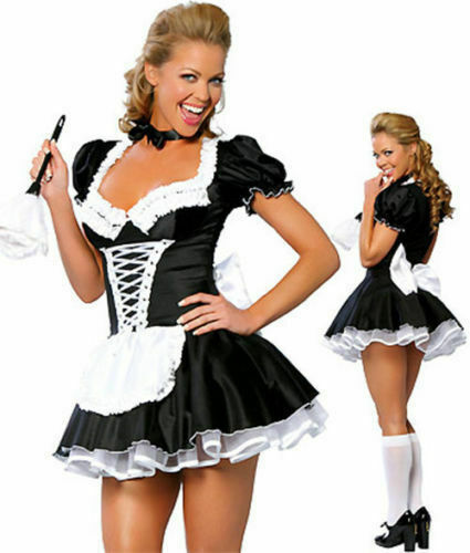Halloween ladies french maid - halloween,
