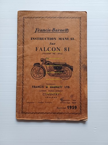 1959 francis barnett - francis-barnett, 81