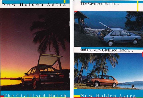 Two 1984 holden astra - two, lb