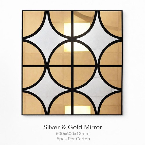 Pack silver gold - gold, mirror