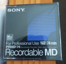  2 X Sony PRMD-74 Minidisc