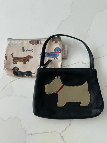 Vintage radley leather scottie - leather,