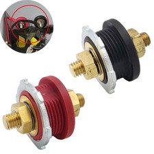 3/8" thru Panel Battery Terminal Connector for Truck Boat RV Battery Terminals