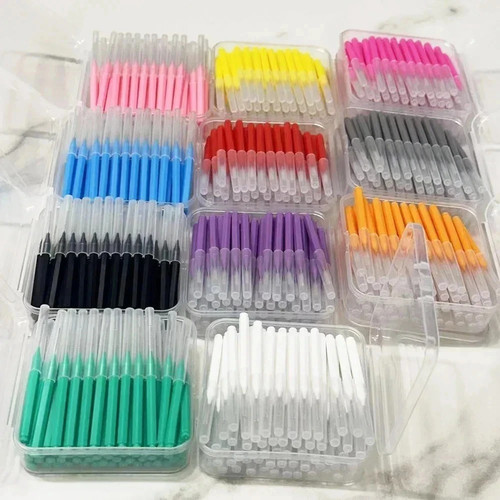 60pcs interdental brushes for - interdental,