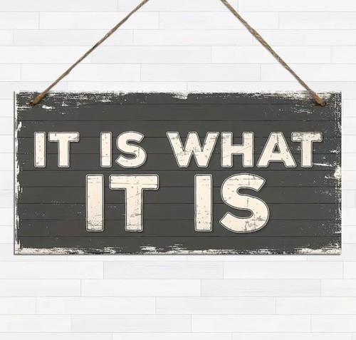 Funny what it is - is,