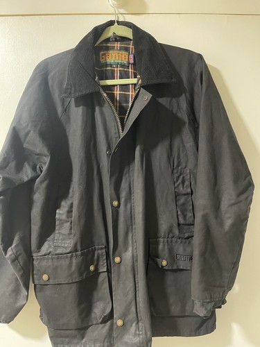 Game black waxed cotton - game,