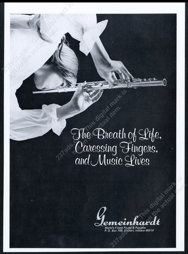 1976 gemeinhardt flute - 1976,