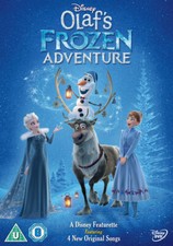 Olaf's Frozen Adventure DVD (2018) Kevin Deters cert U FREE Shipping, Save £s