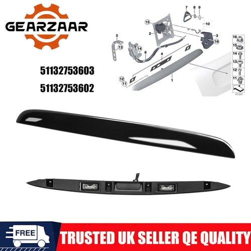 Rear trunk handle - trunk, lid