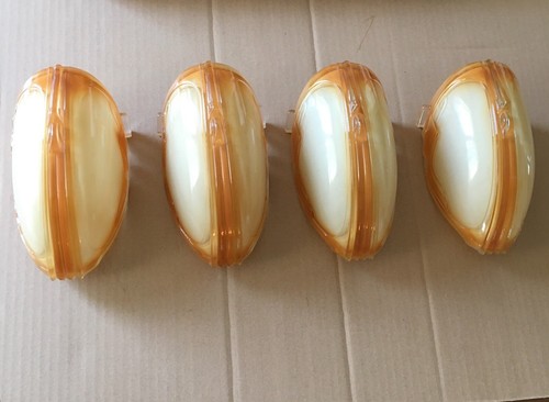 Vintage art deco glass wall - vintage,
