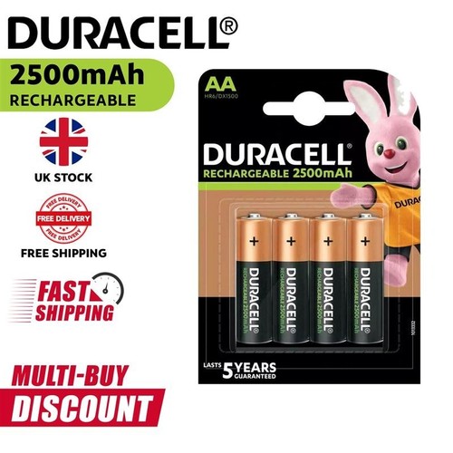 Duracell 2500mah - duracell, aa