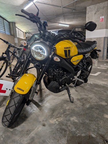 Yamaha xsr125 compact yellow - xsr125,
