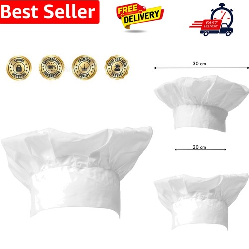 Hat chef white for - chef, fancy