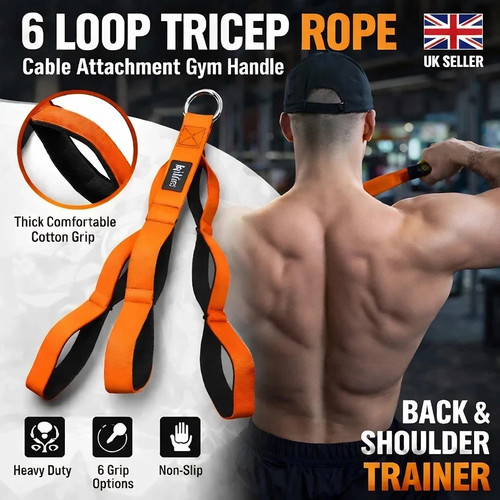 Loop tricep rope cable - 6,