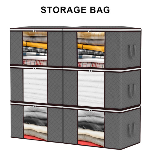 Large 6pcs clothes storage - 6pcs,