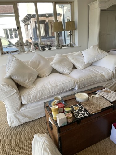 White seater sofa the - white,