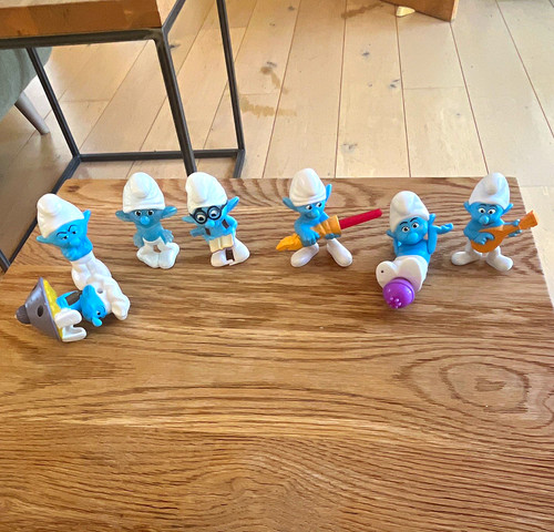 The smurfs plastic - the,