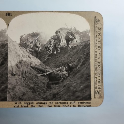 Ww1 military stereoview c1916 - military,