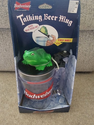 Budweiser talking beer - beer, mug
