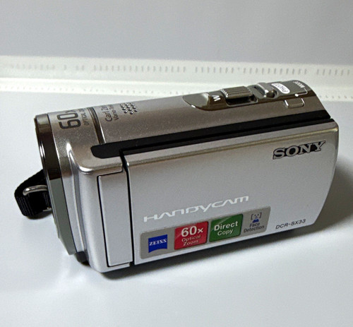 Sony handycam dcr sx33e silver - handycam, dcr-sx33e