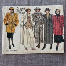 Vintage Coat Sewing Pattern