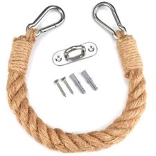 Nautical Rope Toilet Paper Roll Holder Retro Industrial Wall Mount Towel Rack