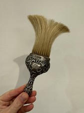 RARE SOLID STERLING SILVER Birming VINTAGE ANTIQUE 1901 Vanity CLOTHES Hat Brush