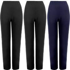 3 PACK WOMENS STRAIGHT LEG