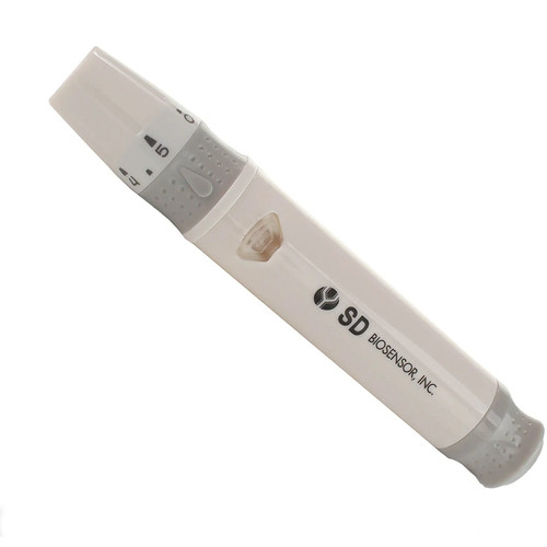 Glucometer lancet holder - -,
