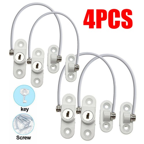 4pcs window door restrictor - 4pcs,