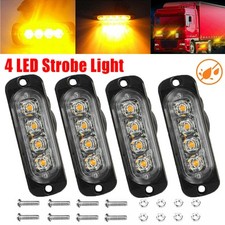 4x 4 LED Amber Recovery Strobe