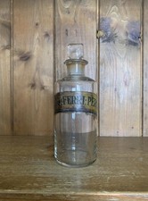 Antique chemist apothecary jar - antique,
