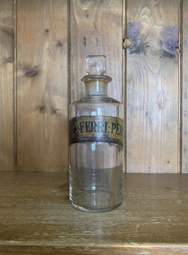 Antique chemist apothecary jar - antique,