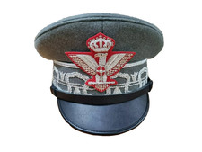 WWII Italian Army General Officer Visor Cap | Reproduction Military Hat All Size