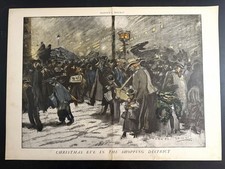 1900  EVERETT  SHINN CHRISTMAS