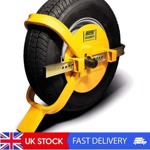 Universal wheel clamp for - wheel,