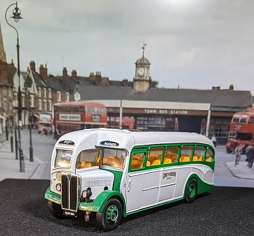 Corgi grey green aec regal - green,